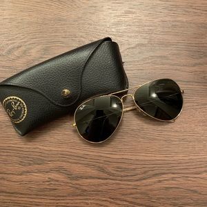 Ray-Ban aviator sunglasses